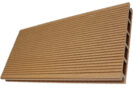 Teak Luxury Decking - Grooved Side