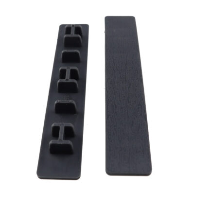 charcoal plastic plug