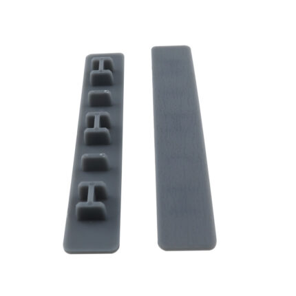 grey plastic plug
